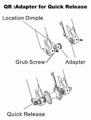 RST Storm - Adapter for Quick Release