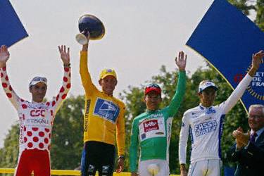 ���� Ivan Basso ������ Robbie McEwen ������ Lance Armstrong ������� Laurent Jalabert